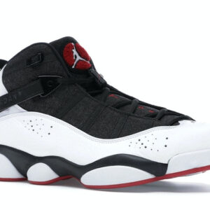 Jordan 6 Rings Black White Gym Red - Image 4