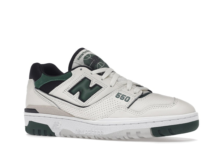 New Balance 550 Sea Salt Pine Green - Image 4