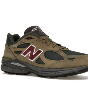 New Balance 990v3 MiUSA Teddy Santis Green Purple - Image 4