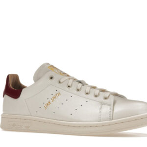 adidas Stan Smith Lux White Burgundy - Image 4
