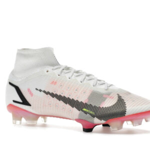 Nike Mercurial Superfly 8 Elite FG White Pink Blast - Image 4