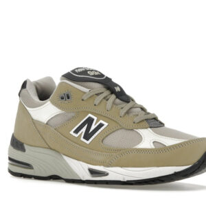 New Balance 991v1 MiUK Elm Brown Rice - Image 5