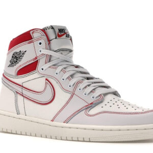 Jordan 1 Retro High Phantom Gym Red - Image 5