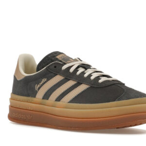 adidas Gazelle Bold Grey Magic Beige Gum (Women's) - Image 6