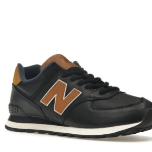 New Balance 574 Black Workwear - Image 5
