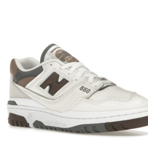 New Balance 550 Sea Salt Dark Mushroom - Image 5
