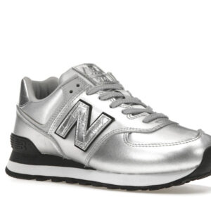 New Balance 574 Silver (Women's) - Image 5