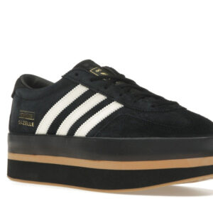 adidas Gazelle Stack Black Cream White (Women's) - Image 6