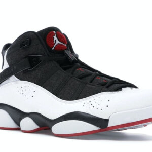 Jordan 6 Rings Black White Gym Red - Image 5