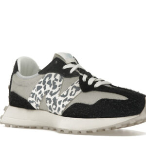 New Balance 327 Black Grey Leopard (Women's) - Image 5