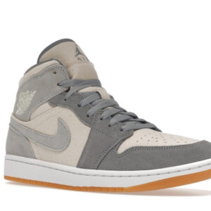 Jordan 1 Mid SE Coconut Milk Particle Grey - Image 6