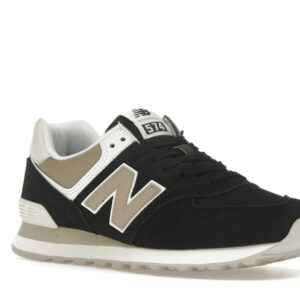 New Balance 574 Black Elephant Bone (Women's) - Image 5
