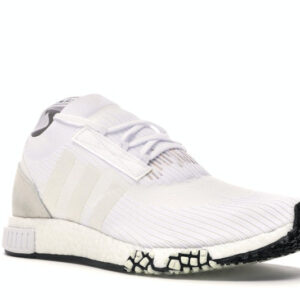 adidas NMD Racer White Grey - Image 5