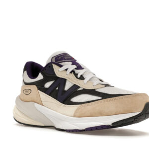 New Balance 990v6 MiUSA Teddy Santis White Black Plum - Image 5