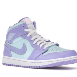 Air Jordan 1 Mid Purple Aqua - Image 6
