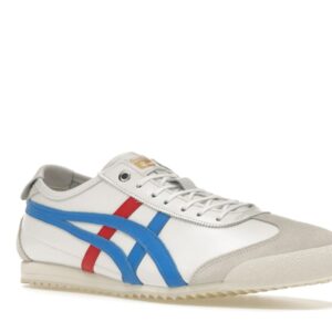 Onitsuka Tiger Mexico 66 SD White Directoire Blue Red Men's Sneakers - Image 6
