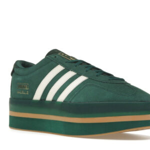 adidas Gazelle Stack Collegiate Green Cream White (Women's) - Image 6