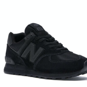 New Balance 574 Triple Black - Image 5