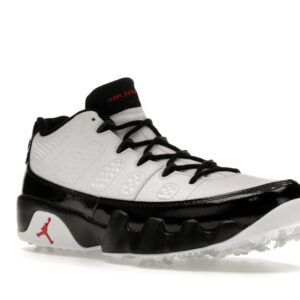 Jordan 9 Retro Low Golf White Black True Red - Image 5