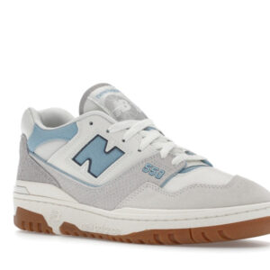 New Balance 550 White University Blue Grey Gum - Image 5