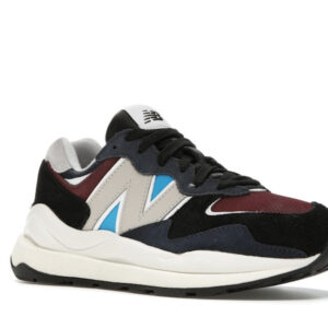 New Balance 57/40 Black Navy Burgundy - Image 5