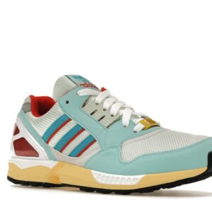 adidas ZX 9000 Turquoise Red - Image 5