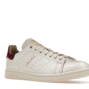 adidas Stan Smith Lux White Burgundy - Image 5