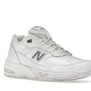 New Balance 991 MiUK White Grey - Image 5