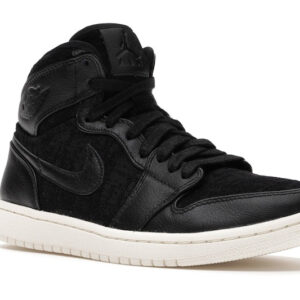 Jordan 1 Retro High Black Sail (Women's) - Image 5