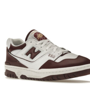 New Balance 550 White Burgundy - Image 5