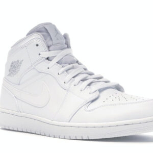 Jordan 1 Mid White/Pure Platinum - Image 5