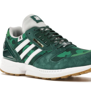 adidas ZX 8000 Bape Undefeated Green - Image 5