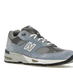 New Balance 991 MiUK Dusty Blue Alloy Smoked Pearl - Image 5