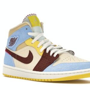 Jordan 1 Mid SE Fearless Maison Chateau Rouge - Image 5