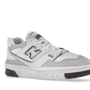 New Balance 550 Summer Fog Burgundy - Image 5