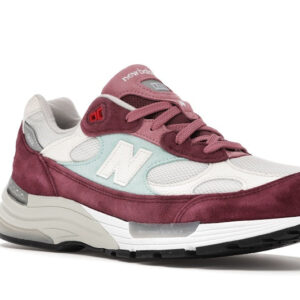 New Balance 992 Kith Kithmas Burgundy White - Image 5