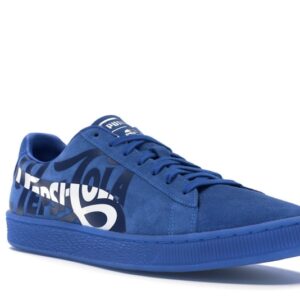 Puma Suede Pepsi Blue - Image 6
