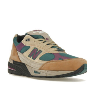New Balance 991 MiUK Palace Teal - Image 6