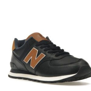 New Balance 574 Black Workwear - Image 6