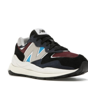 New Balance 57/40 Black Navy Burgundy - Image 6