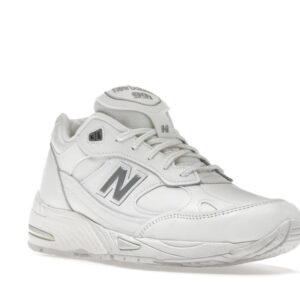 New Balance 991 MiUK White Grey - Image 6