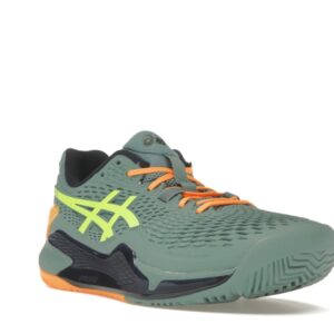 ASICS Gel-Resolution 9 Padel Celadon Safety Yellow - Image 6