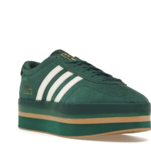 adidas Gazelle Stack Collegiate Green Cream White (Women's) - Image 7