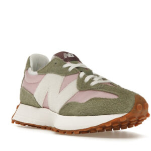 New Balance 327 Dark Olivine Licorice (Women's) - Image 6