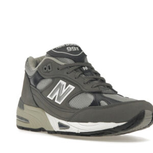 New Balance 991 MiUK Castlerock Navy - Image 6