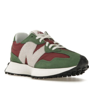 New Balance 327 Dark Green Red - Image 6