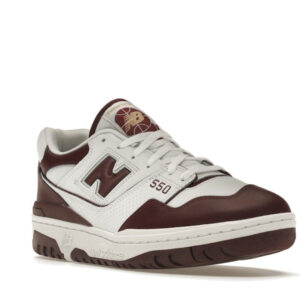 New Balance 550 White Burgundy - Image 6