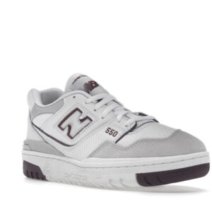 New Balance 550 Summer Fog Burgundy - Image 6