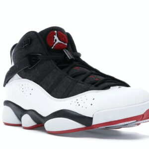 Jordan 6 Rings Black White Gym Red - Image 6