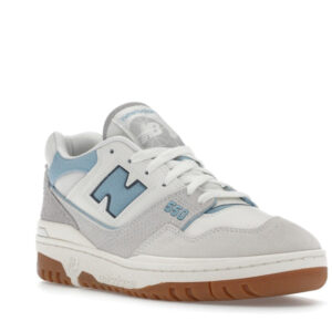 New Balance 550 White University Blue Grey Gum - Image 6